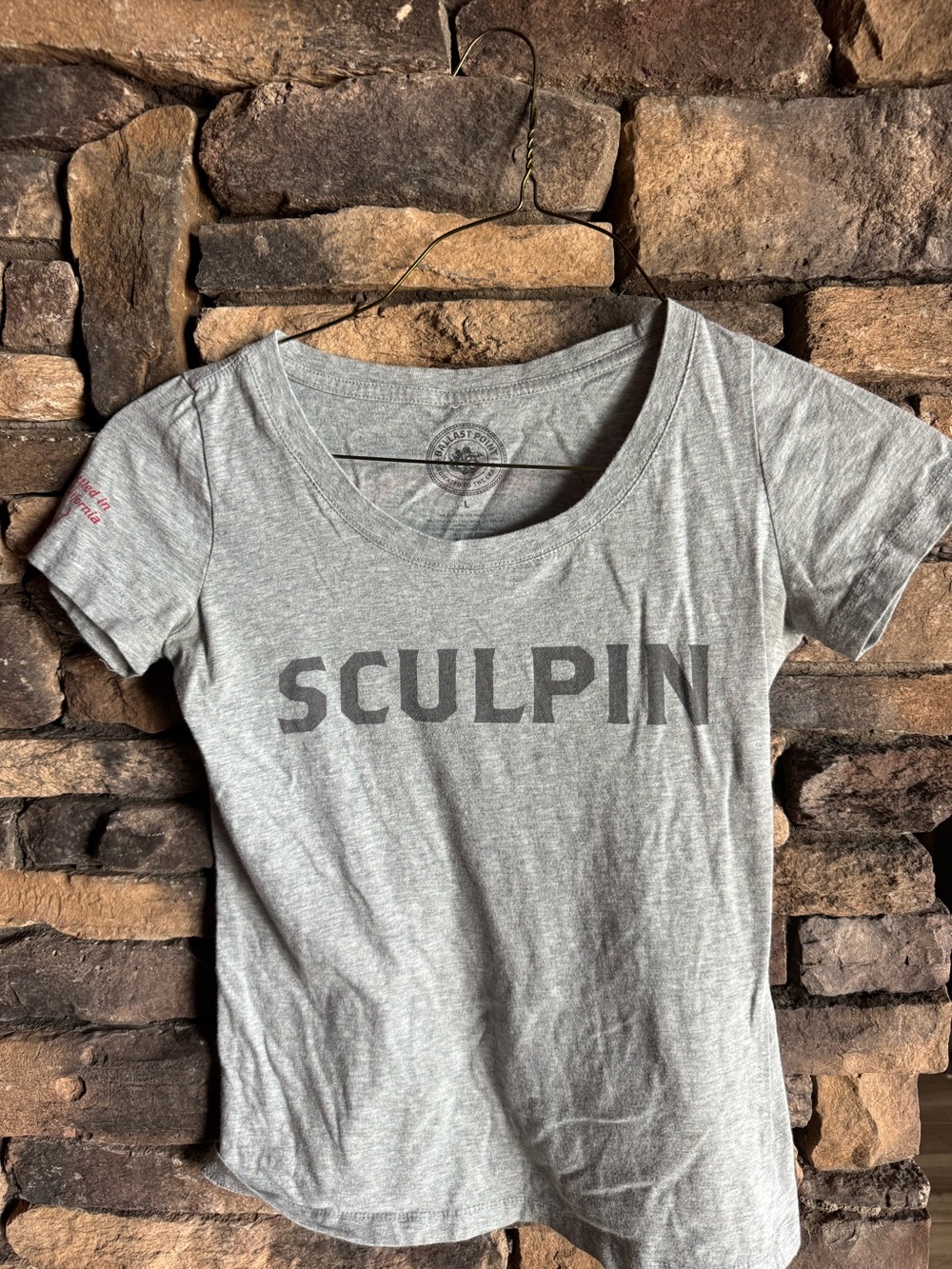 Women's Gray Ballast point brewery Tee